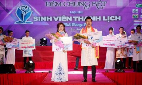 Sinh viên Bùi Ngọc Duy Chính, sinh viên DNTU đoạt giải Nhất nam “Sinh viên thanh lịch” tỉnh Đồng Nai lần thứ VI -2016