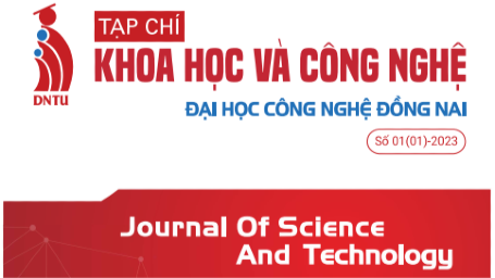 Tạp chí Khoa học và Công nghệ Đại học Công nghệ Đồng Nai, Số 01(01)-2023