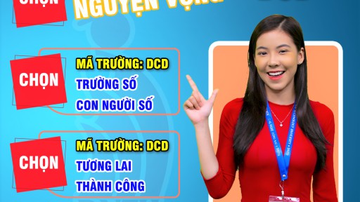 CHỌN NGUYỆN VỌNG 1 VÀO TRƯỜNG ĐẠI HỌC CÔNG NGHỆ ĐỒNG NAI [mã trường: DCD]