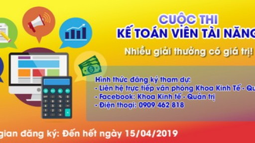 Cuộc thi “Kế toán viên tài năng” lần 2 năm 2019