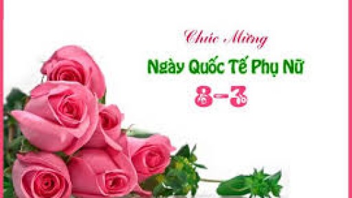 Dấu ấn ngày quốc tế phụ nữ 8-3