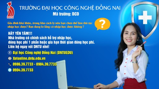 DNTU Hỗ trợ Tân sinh viên nhập học