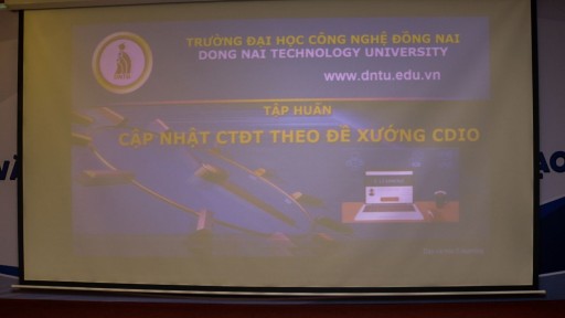 DNTU tổ chức tập huấn cập nhật chương trình đào tạo  theo đề xướng CDIO