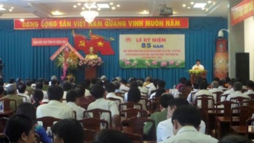 Đoàn trường Đại học Công nghệ Đồng Nai tham dự Lễ kỷ niệm 85 năm Ngày truyền thống công tác dân vận của Đảng