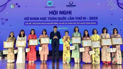 GIẢNG VIÊN TRƯỜNG ĐẠI HỌC CÔNG NGHỆ ĐỒNG NAI NHẬN GIẢI THƯỞNG NỮ KHOA HỌC TRẺ TOÀN QUỐC LẦN THỨ III NĂM 2023