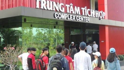 Học sinh các trường THPT tỉnh Bà Rịa Vũng Tàu tham gia tập huấn kỹ năng sống, tìm hiểu định hướng nghề nghiệp tại DNTU