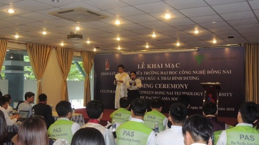 Khai mạc giao lưu văn hóa giữa Trường Đại học Trường Đại học Công nghệ Đồng Nai và Hiệp hội Châu Á Thái Bình Dương