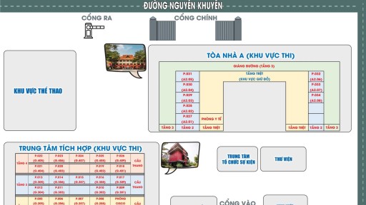 Những điều cần biết về địa điểm và quy định khi tham gia kỳ thi đánh giá năng lực 2023 tại Điểm thi 67 – Trường Đại học Công nghệ Đồng Nai