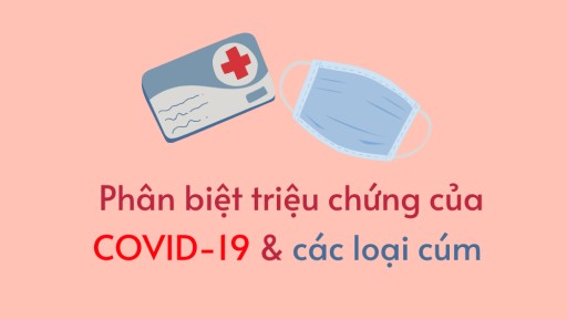 Phân biệt Covid-19 và cảm cúm