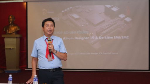 Sinh viên DNTU trải nghiệm Altium Designer 19 & Đo kiểm EMI/EMC