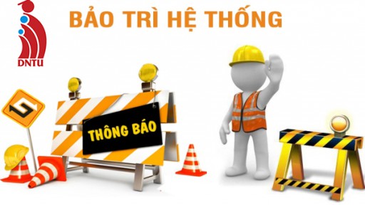 Thông báo về việc bảo trì website