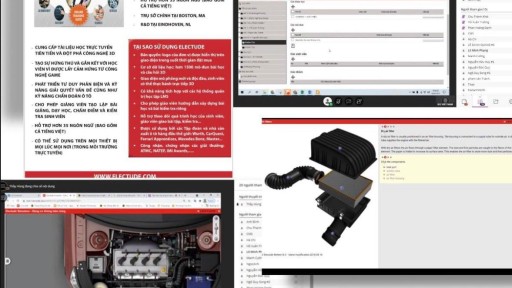 [Tin nhanh] DNTU ứng dụng đào tạo trực tuyến Electude đối với ngành Công nghệ kỹ thuật ô tô