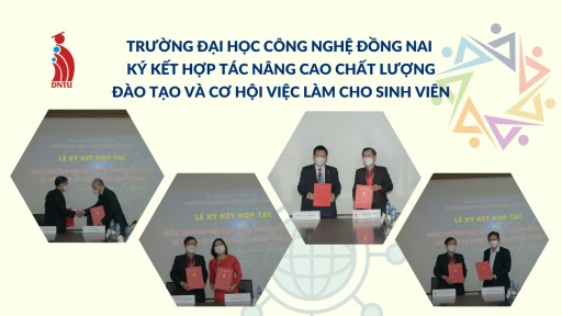 Trường Đại học Công nghệ Đồng Nai ký kết hợp tác với Đại học Đà Nẵng và Doanh nghiệp: Nâng cao chất lượng đào tạo và cơ hội việc làm cho sinh viên