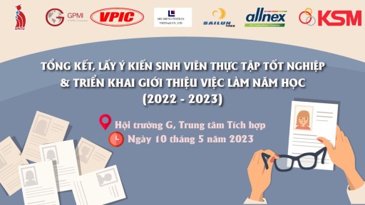 Trường Đại học Công nghệ Đồng Nai tổ chức hội nghị tổng kết, lấy ý kiến sinh viên thực tập tốt nghiệp và triển khai giới thiệu việc làm năm học 2022 – 2023