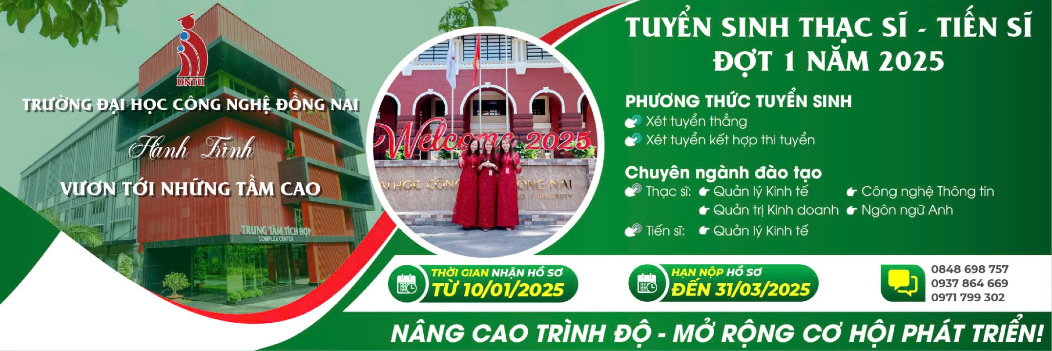 Rộn ràng chuỗi sự kiện đầu năm - Phòng Sau Đại học sẵn sàng cho một năm học bứt phá