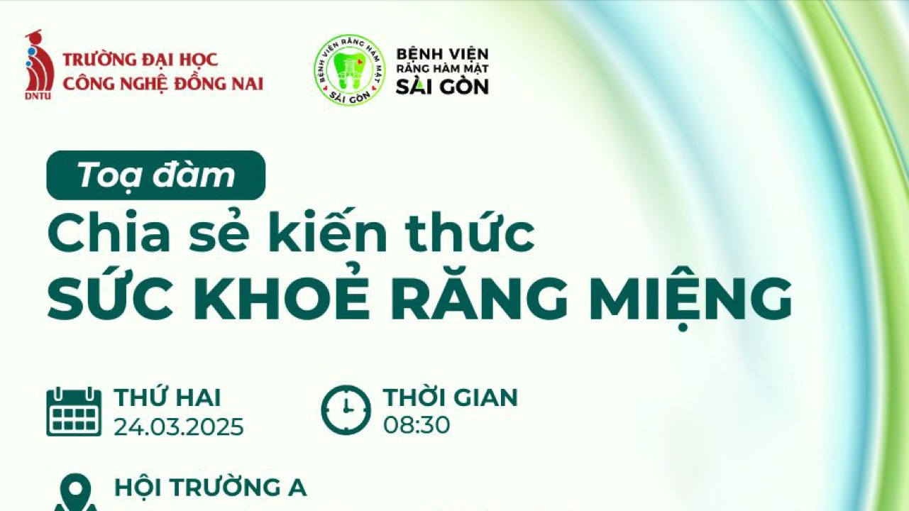 Toạ đàm chia sẻ kiến thức sức khoẻ răng miệng