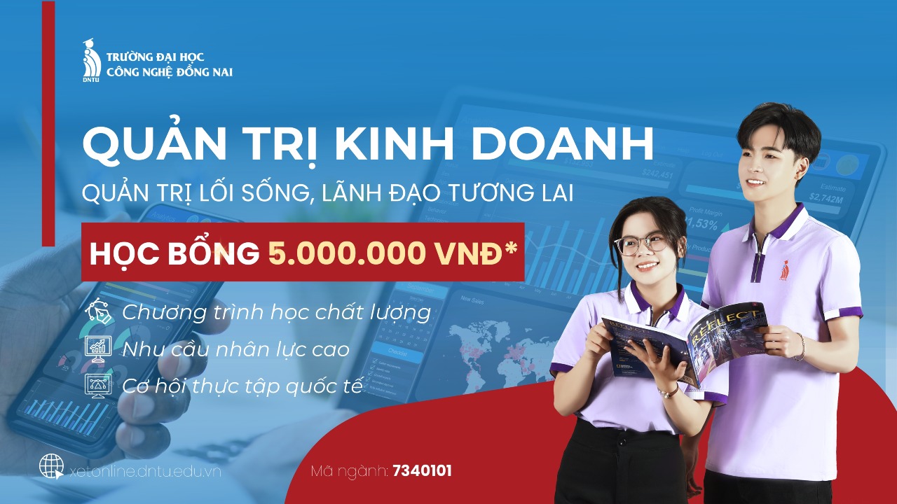 Học quản trị kinh doanh là quản trị lối sống, lãnh đạo tương lai