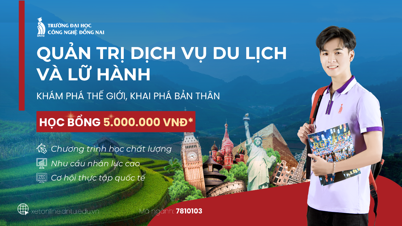 Nhà tuyển dụng bị “khát” nhân lực Ngành Quản trị dịch vụ du lịch và lữ hành 