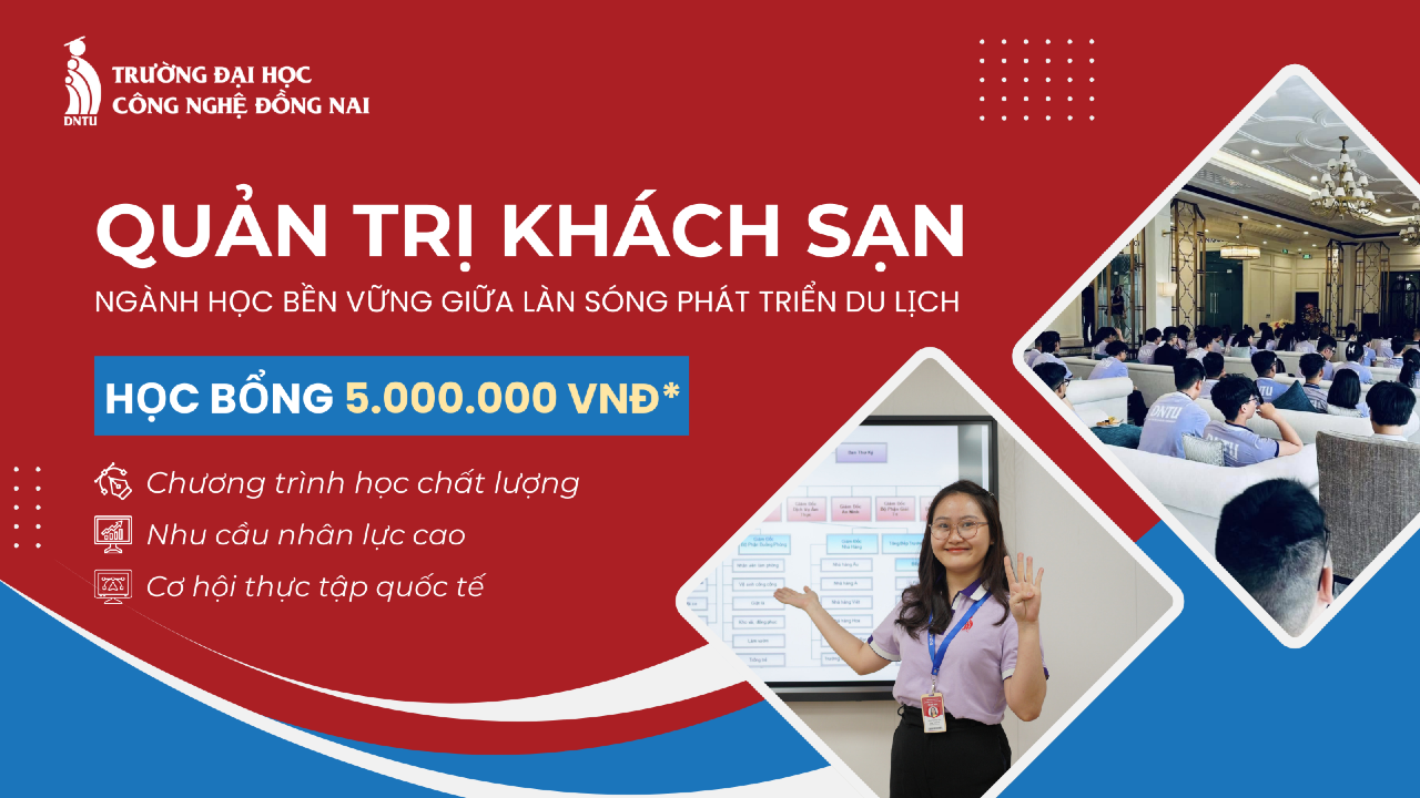 Quản trị Khách sạn – Ngành học bền vững giữa làn sóng phát triển du lịch