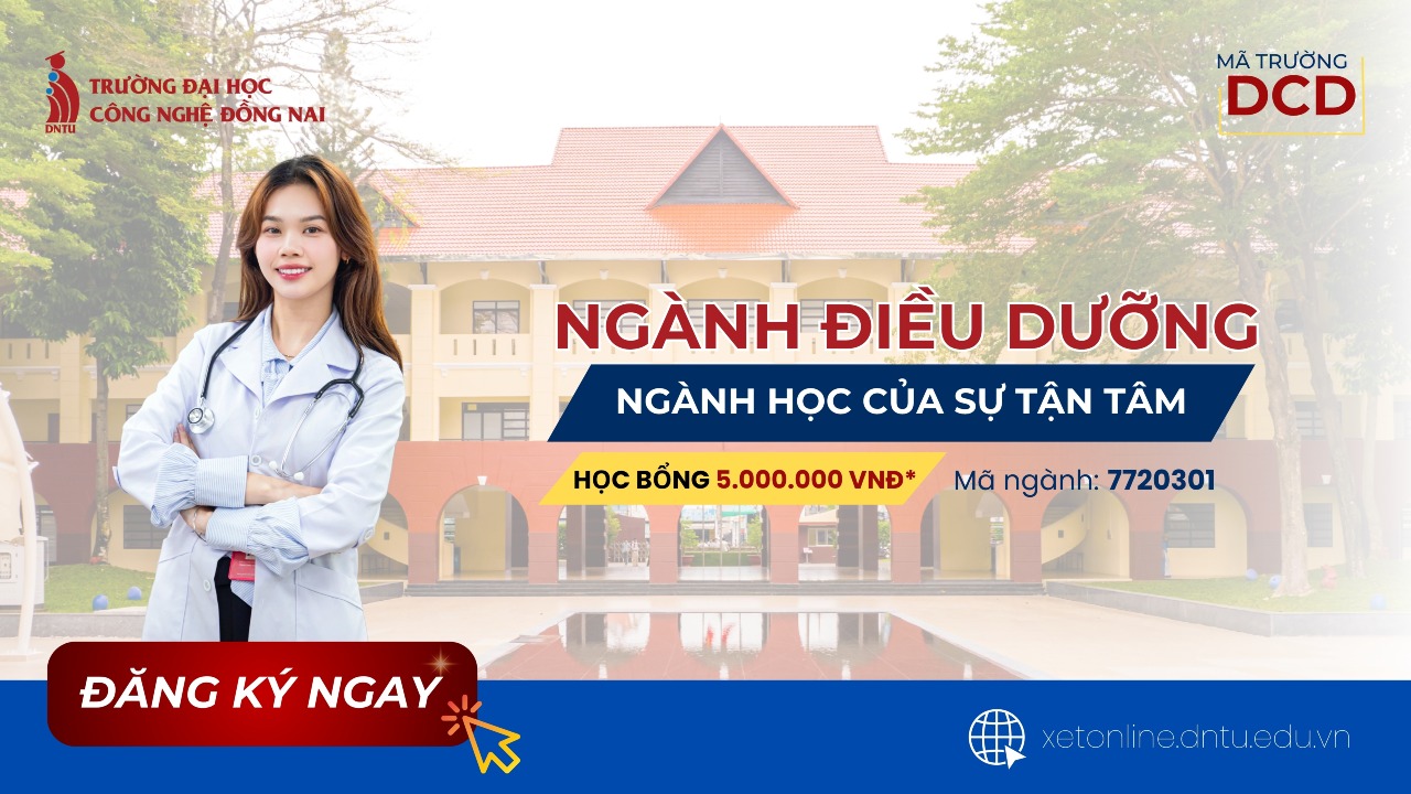 Duy nhất tại Đồng Nai - DNTU tiên phong đào tạo cử nhân ngành Điều dưỡng