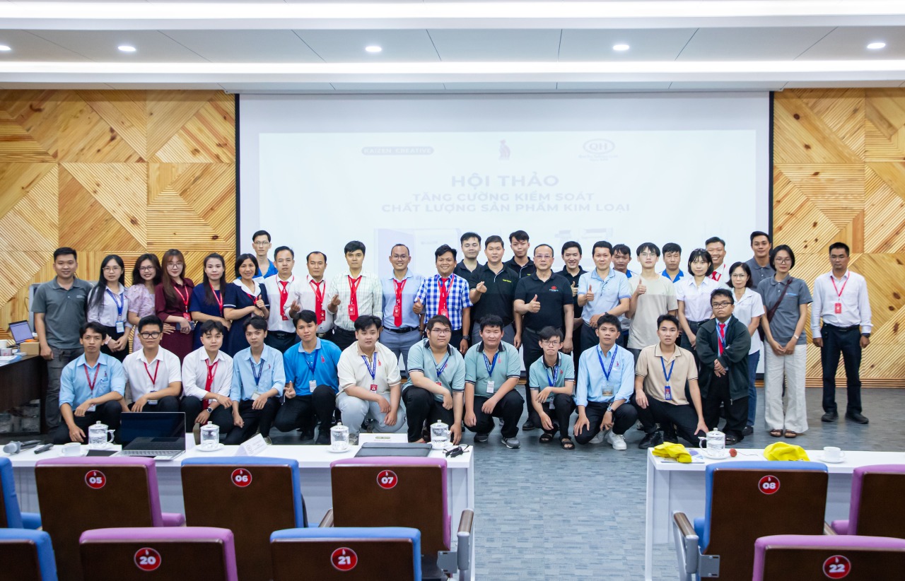 Hội thảo khoa học “Tăng cường kiểm soát chất lượng sản phẩm kim loại” tại DNTU: Nhiều giá trị thực tiễn được chia sẻ
