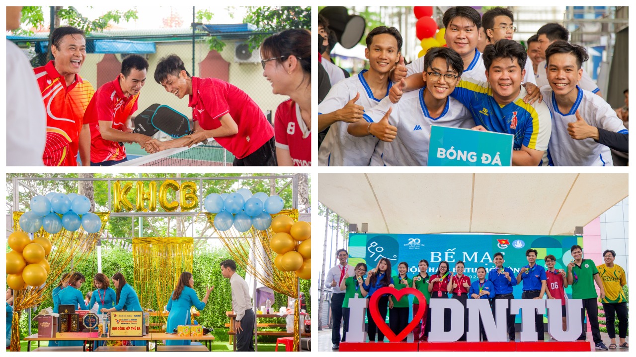 Ngày hội khuấy đảo toàn Trường - “DNTU HAPPY DAY” và hàng loạt hoạt động trong chuỗi kỷ niệm 20 năm thành lập Trường