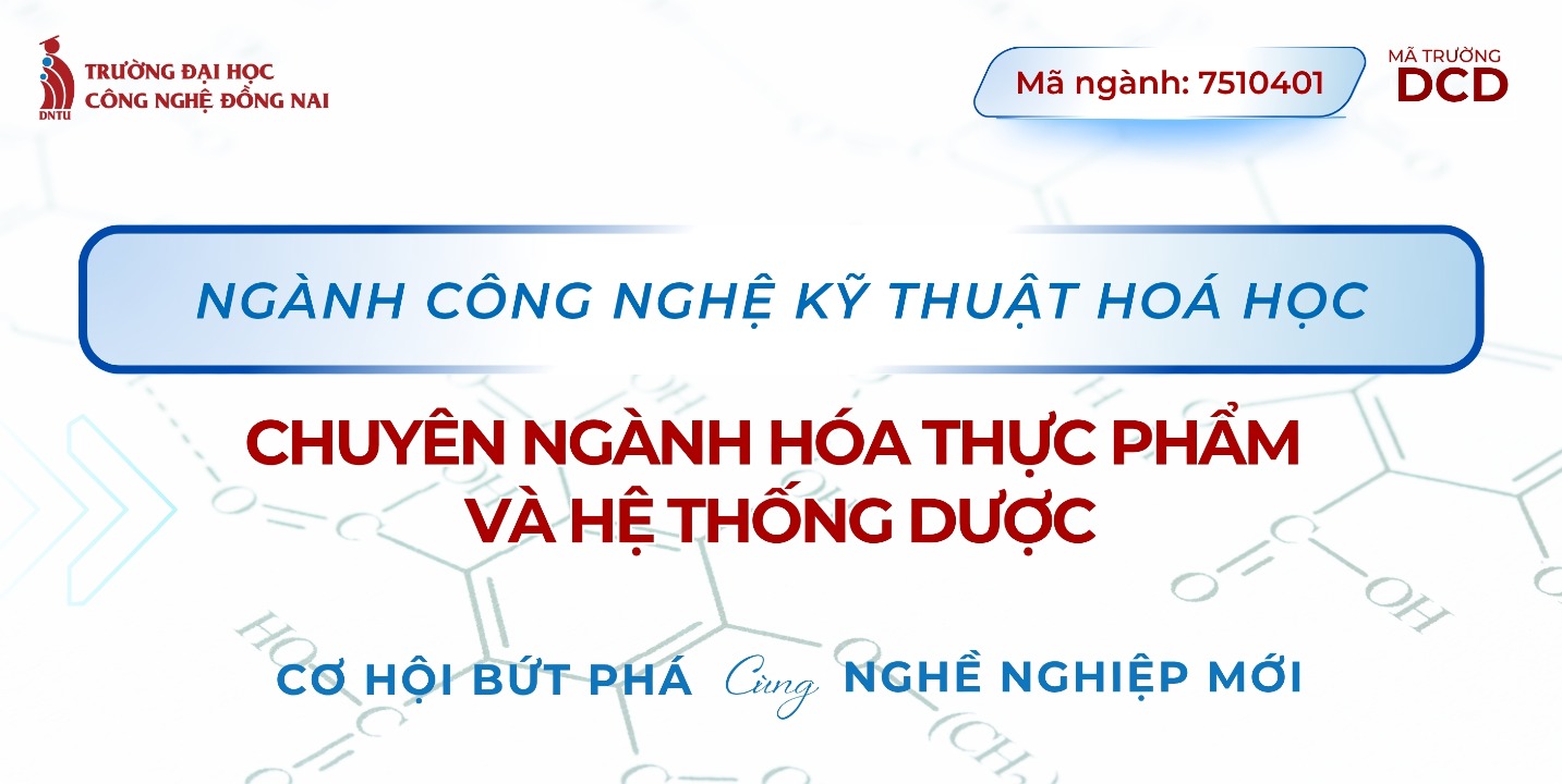 Chuyên ngành Hóa thực phẩm và Hệ thống Dược - Nhu cầu nhân lực tăng cao giữa lo sợ về chất lượng an toàn của thực phẩm và dược phẩm