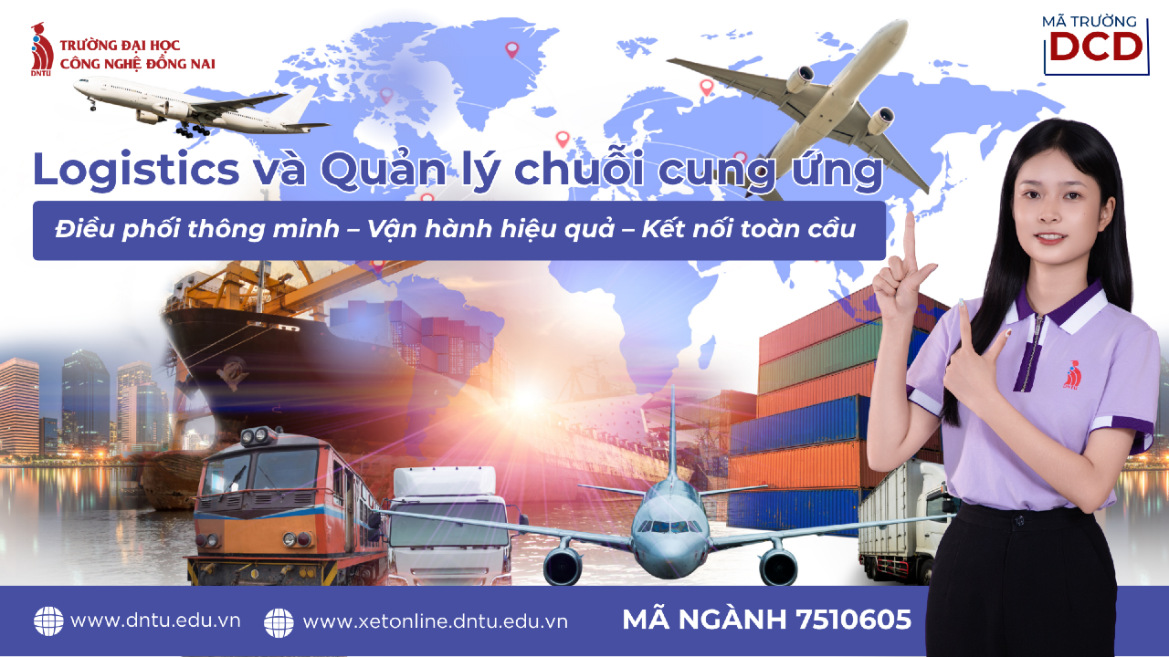 Ngành Logistics và Quản lý chuỗi cung ứng: Điều phối thông minh - Vận hành hiệu quả - Kết nối toàn cầu