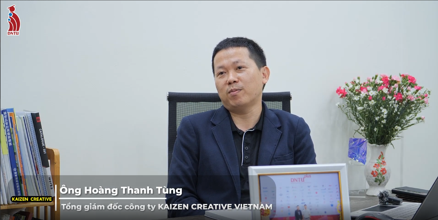 DNTU & DOANH NGHIỆP KAIZEN CREATIVE VIỆT NAM: ĐỒNG HÀNH GÓP PHẦN KIẾN TẠO NGUỒN NHÂN LỰC 4.0