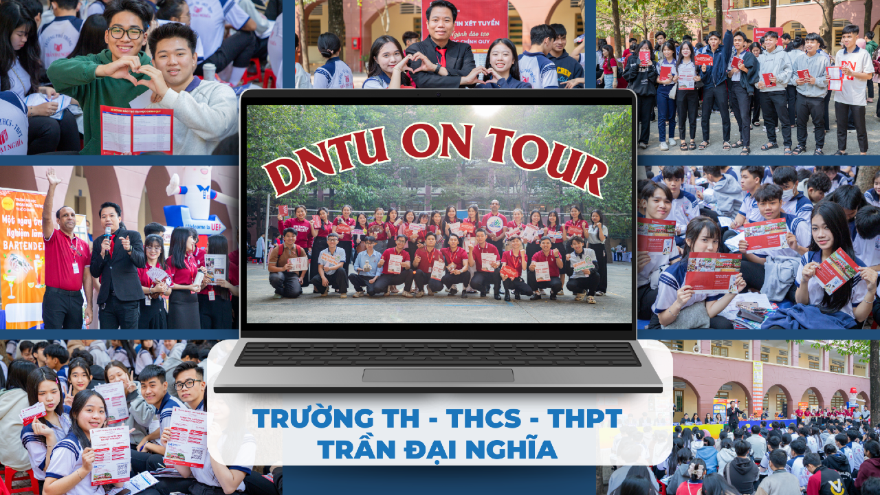 DNTU On Tour | Trường TH-THCS-THPT Trần Đại Nghĩa: "Ga" mới cùng chuyến tàu hướng nghiệp DNTU