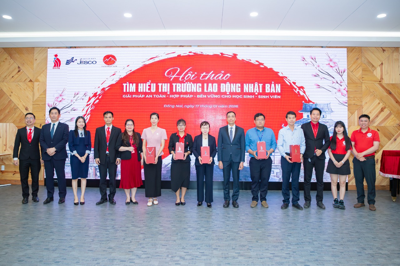 Trường Đại học Công nghệ Đồng Nai tổ chức Hội thảo “Tìm hiểu thị trường lao động Nhật Bản”