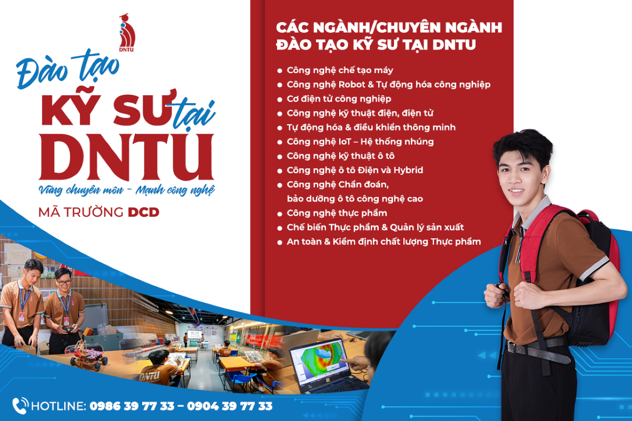 Đào tạo Kỹ sự tại DNTU - Vững chuyên môn, Mạnh công nghệ
