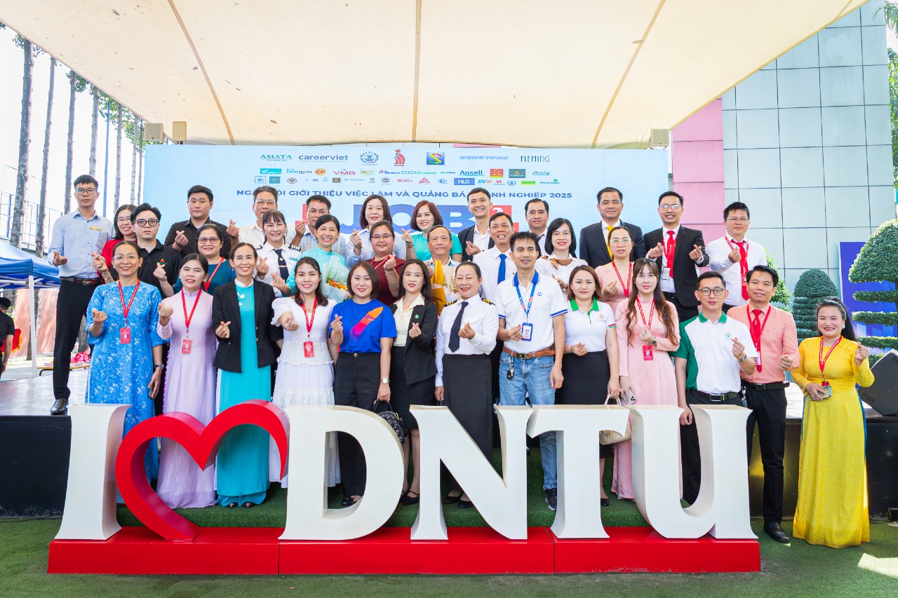 DNTU Job Fair 2025 – Ngày hội Việc làm và Quảng bá Doanh nghiệp