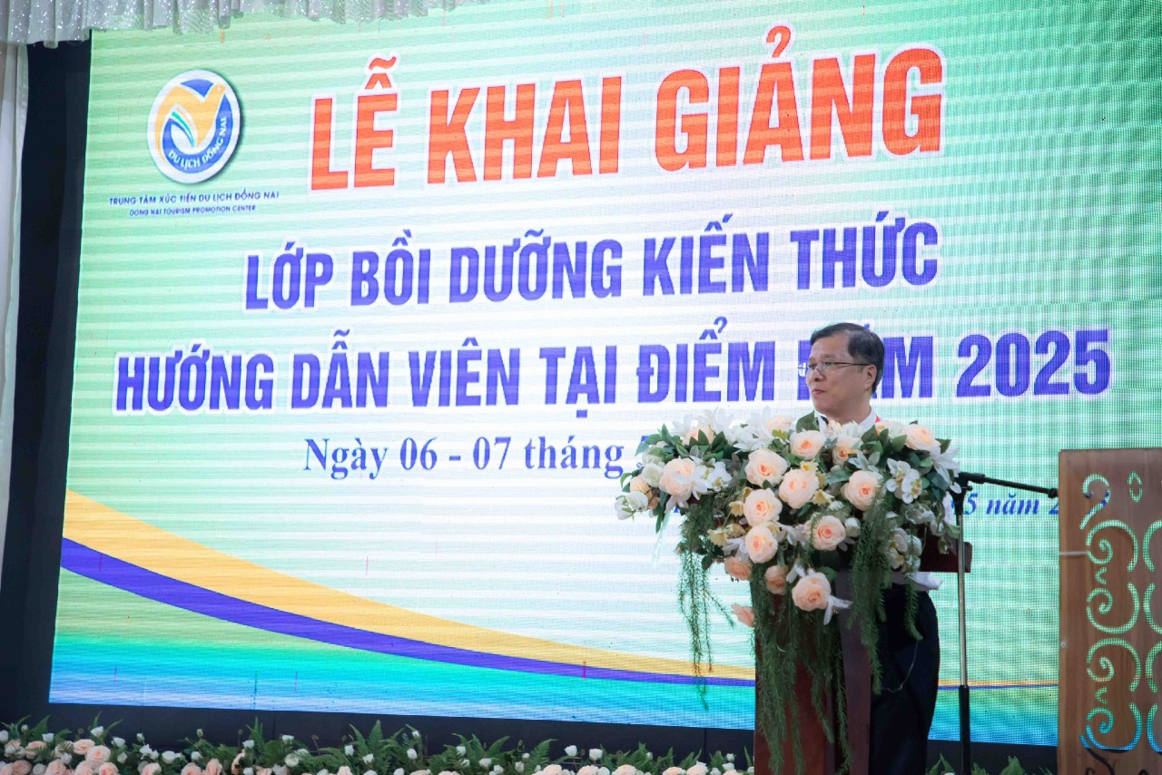 Lớp tập huấn, bồi dưỡng nghiệp vụ du lịch năm 2025 (đợt 1)