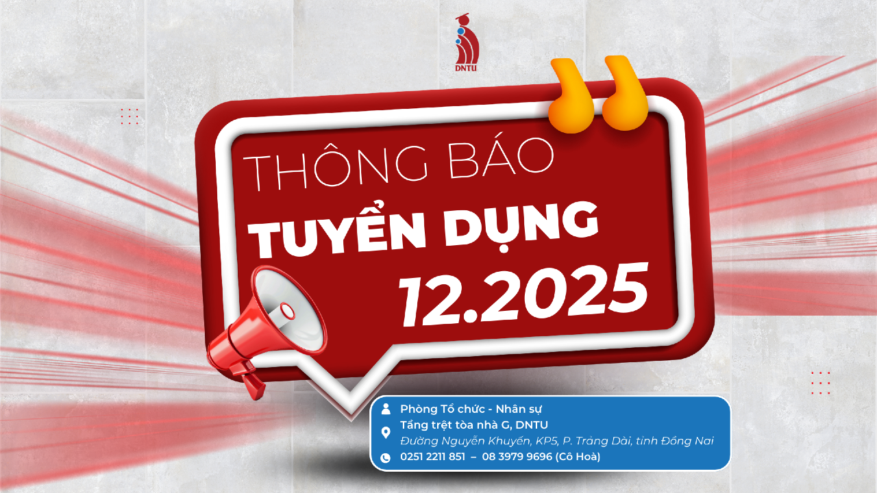 Recruitment Announcement – December 2025