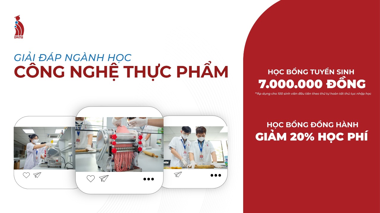 [Giới thiệu ngành] Ngành công nghệ thực phẩm với sứ mệnh mang sự an tâm cho mâm cơm Việt