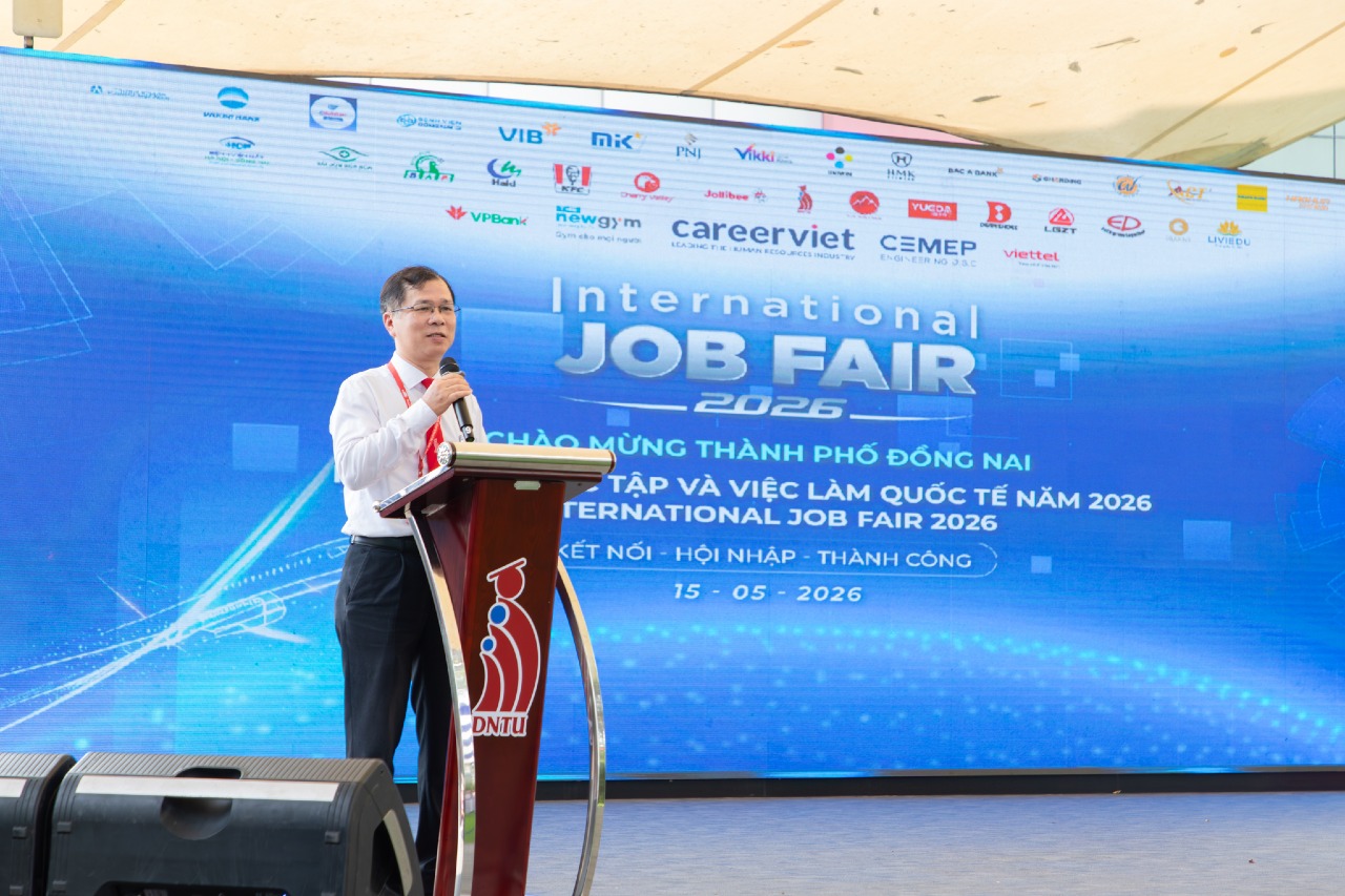 INTERNATIONAL JOB FAIR 2026: Dong Nai Technology University Connects Students with International Businesses, Spreading the Spirit of Integration