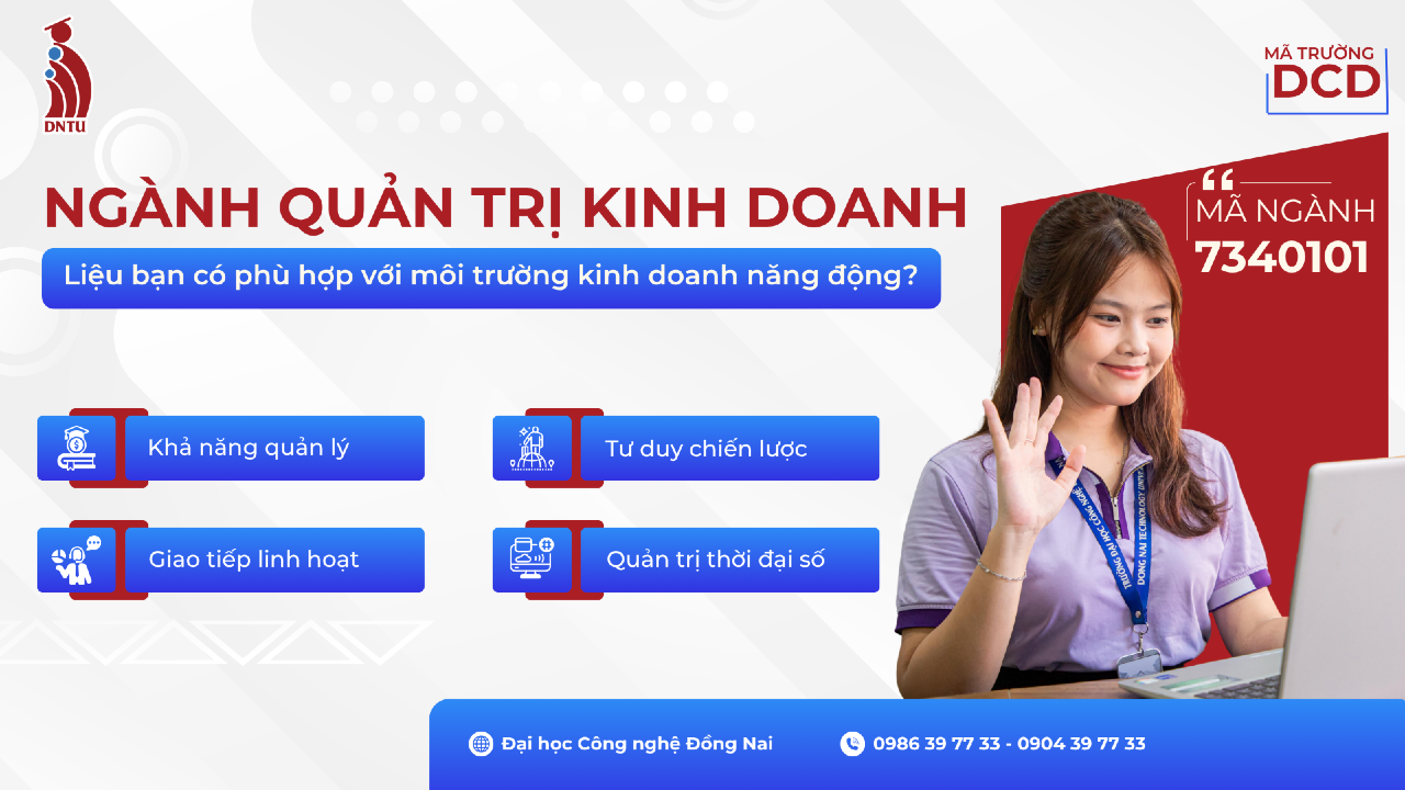 Quản trị Kinh doanh? Liệu bạn có phù hợp với môi trường kinh doanh năng động?