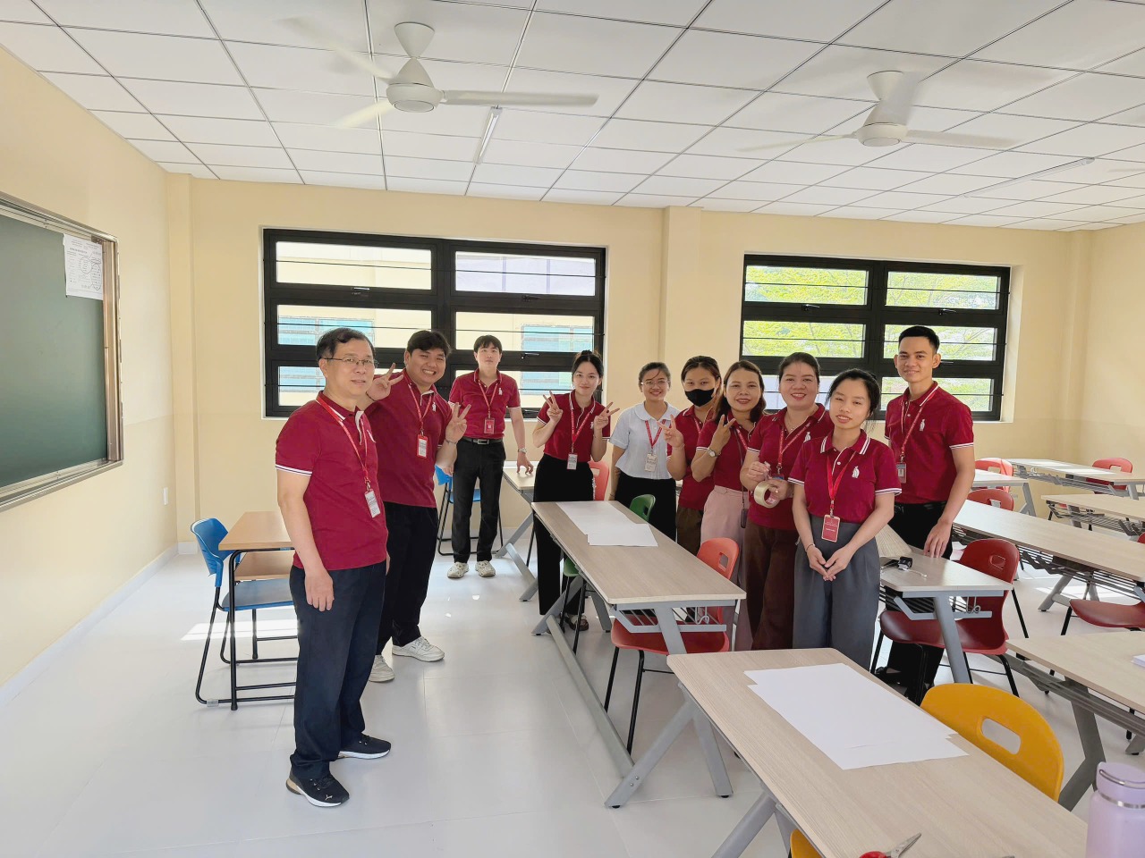 Công tác chuẩn bị đã hoàn tất tại Điểm thi 128 – Trường Đại học Công nghệ Đồng Nai