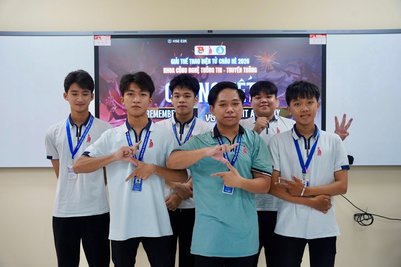 Khởi động mùa hè rực cháy cùng Giải đấu Esports DNTU 2026