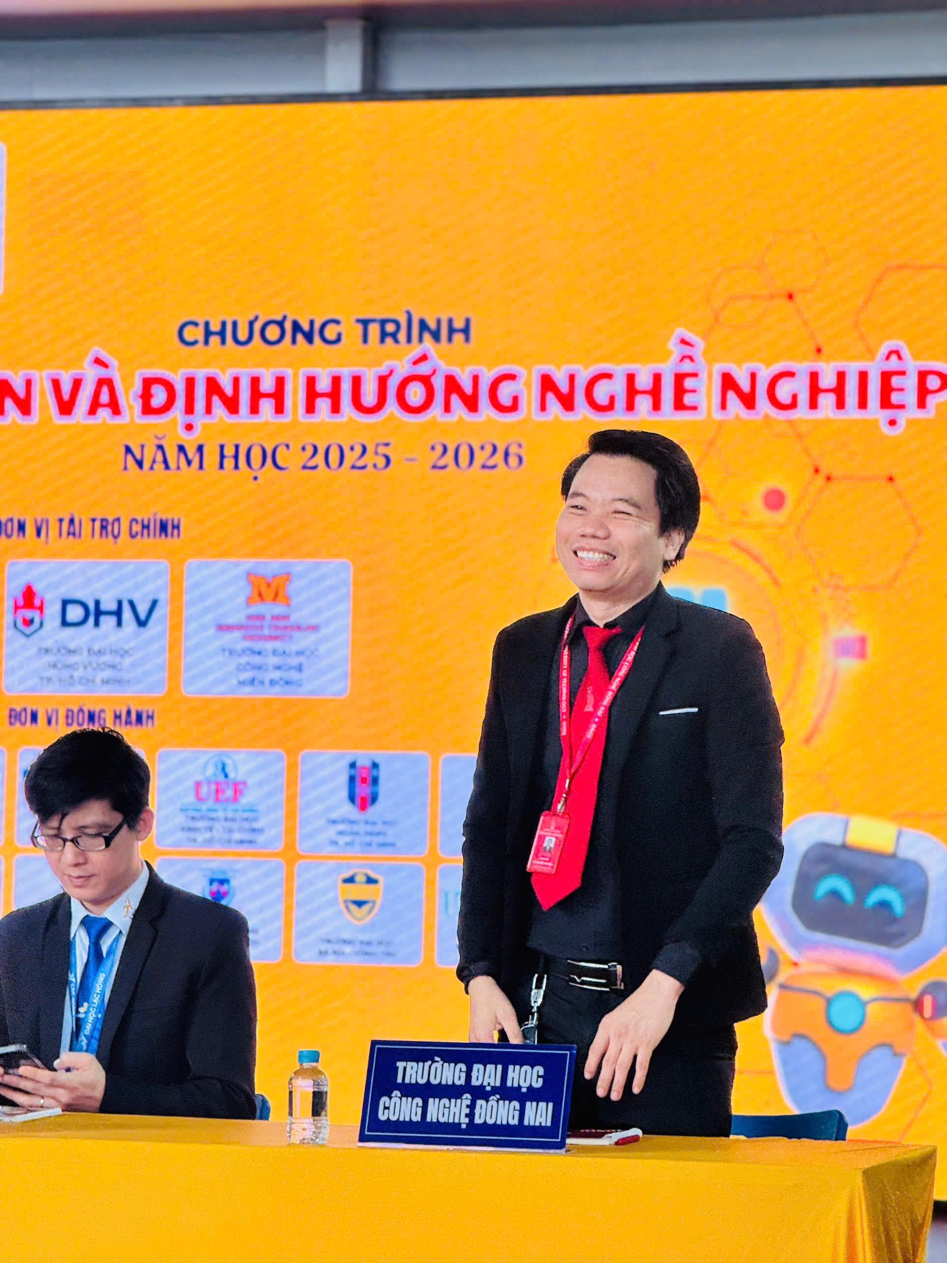 (Ảnh: TS. Nguyễn Văn Huy - Đại diện Trường Đại học Công nghệ Đồng Nai