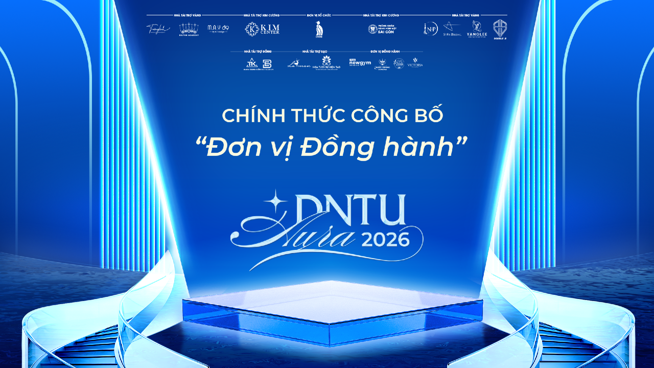Các đơn vị đồng hành cùng DNTU Aura 2026