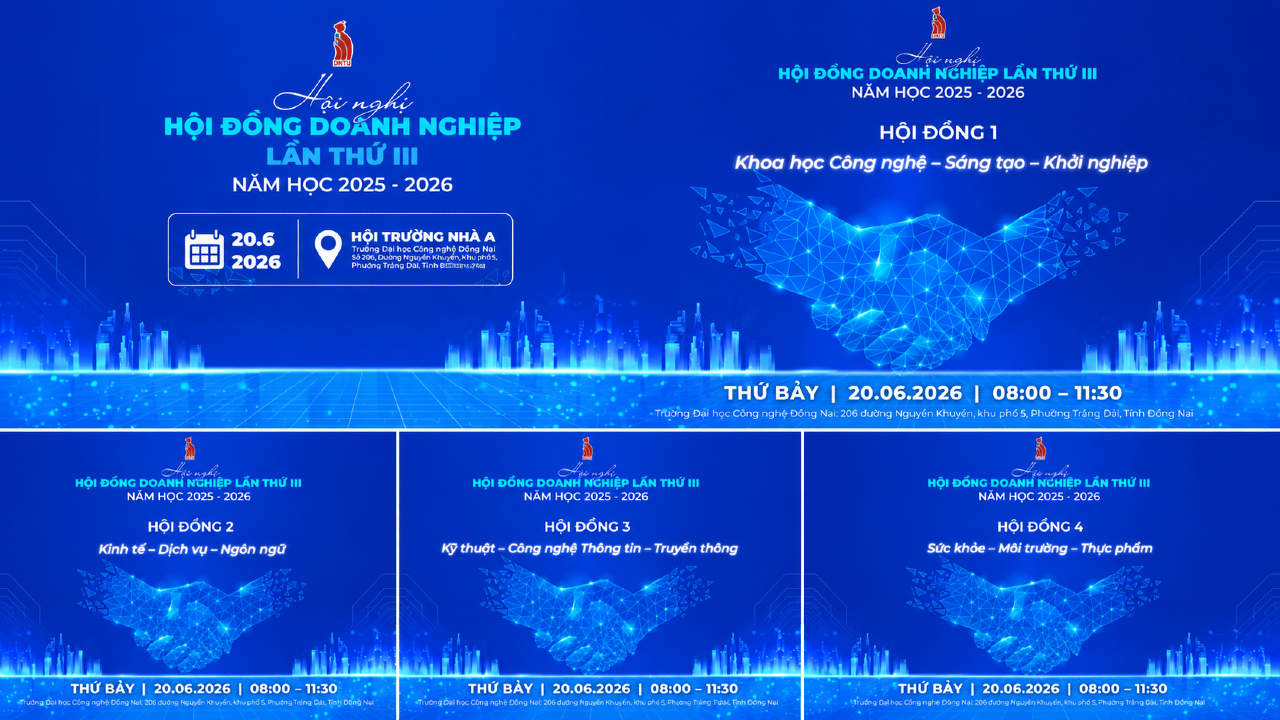 Tài liệu Hội nghị Hội đồng Doanh nghiệp DNTU lần thứ 3 năm học 2025 - 2025