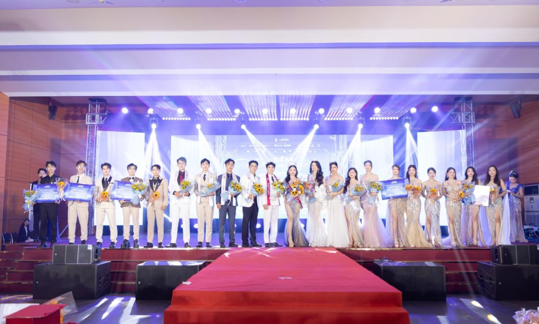 Đêm Chung kết và Trao giải DNTU Aura 2026 khép lại hành trình tỏa sáng, tìm ra Nam vương và Hoa khôi Trường Đại học Công nghệ Đồng Nai
