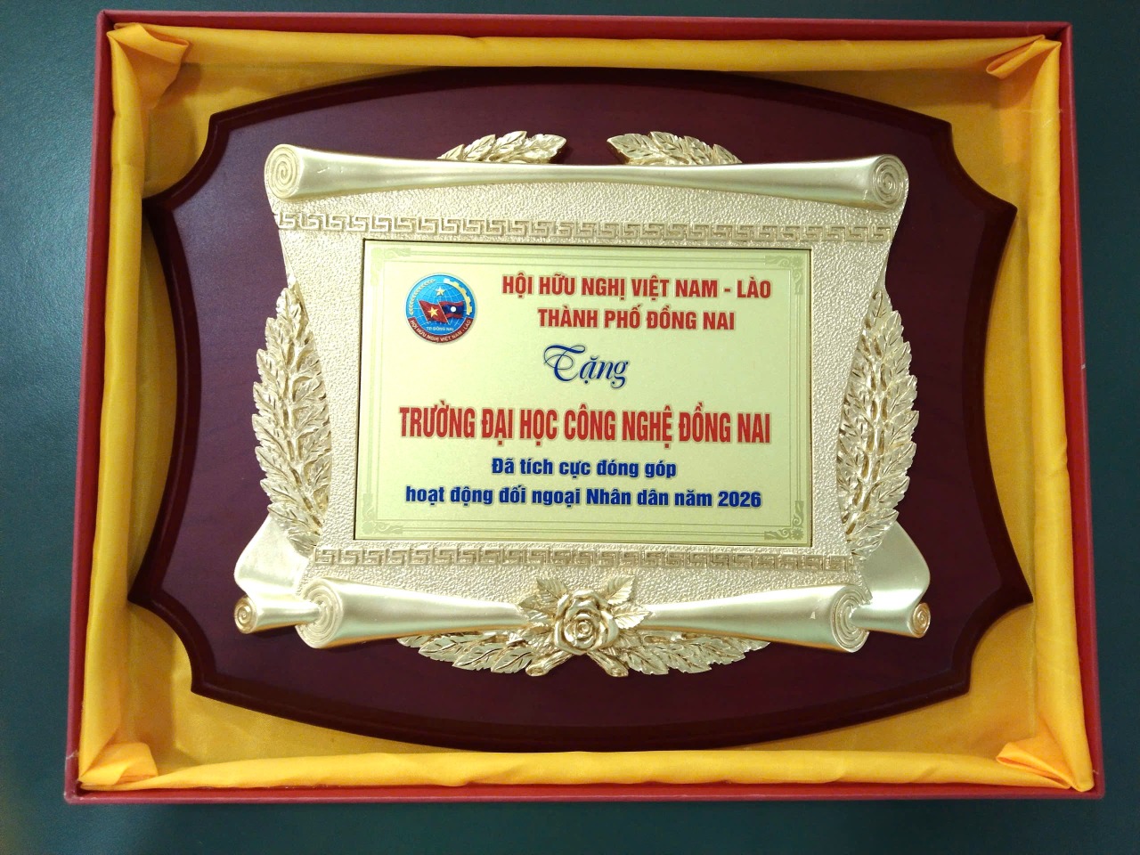 Spreading the Melody of Vietnam–Laos Friendship at DNTU