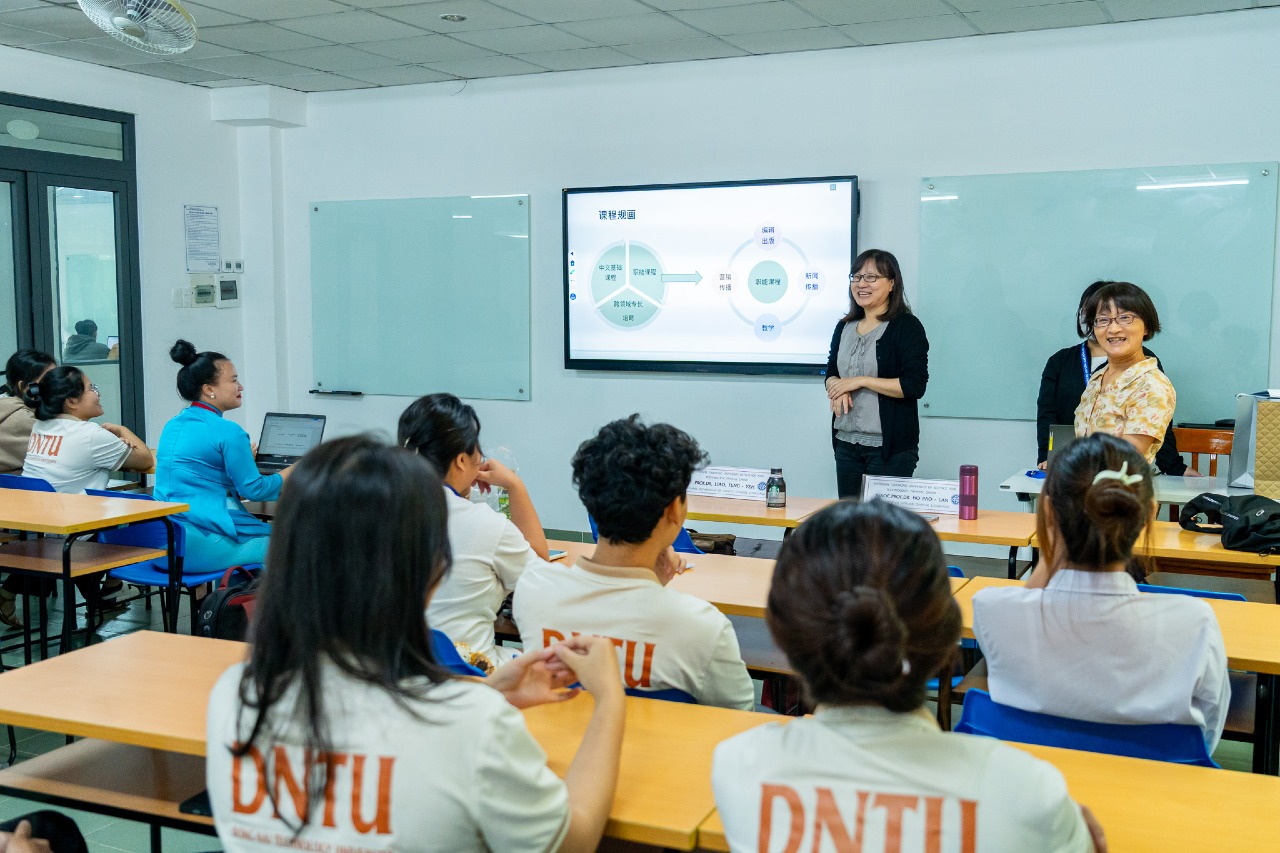 DNTU TĂNG CƯỜNG HỢP TÁC QUỐC TẾ VỚI NTCUST (ĐÀI LOAN, TRUNG QUỐC) – MỞ RỘNG CƠ HỘI HỌC TẬP CHO SINH VIÊN