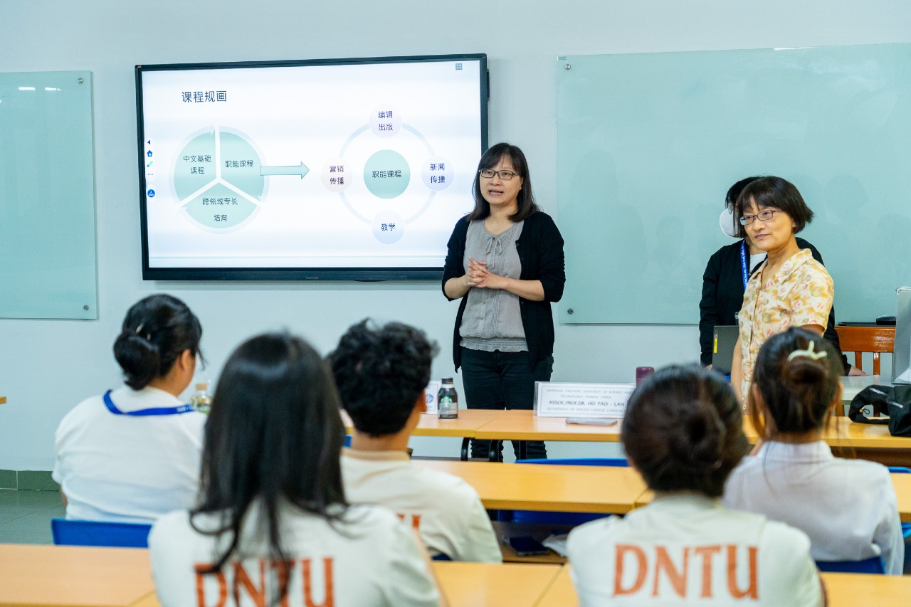 DNTU Strengthens International Partnership with NTCUST, Taiwan, Expanding Global Learning Opportunities for Students