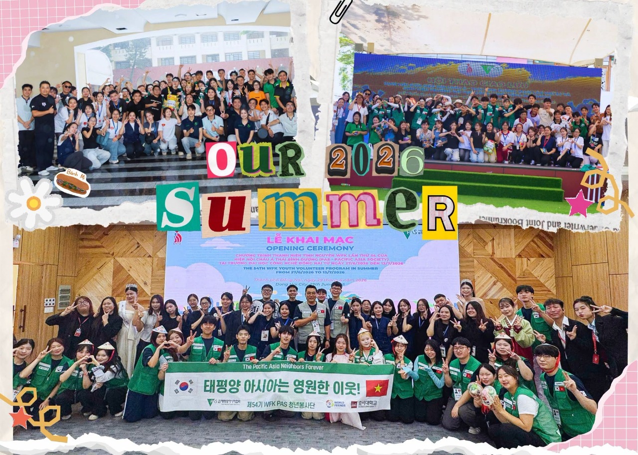 OUR SUMMER 2026 – DNTU CÙNG "XIN CHÀO HO": MỘT MÙA HÈ CỦA TÌNH BẠN, SỰ KẾT NỐI VÀ NHỮNG KỶ NIỆM KHÓ QUÊN