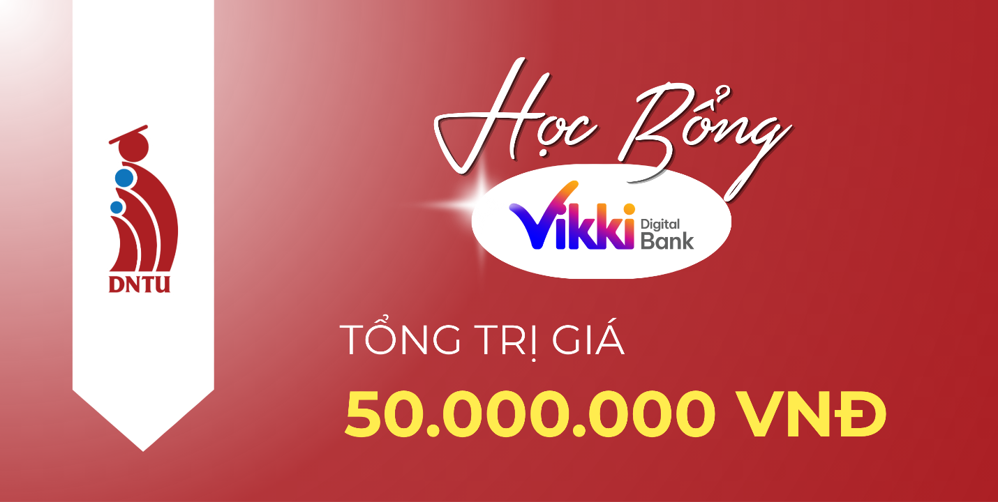Trao Quỹ học bổng Ngân hàng Số Vikki năm 2026 cho sinh viên Khoa Kinh tế - Trường Đại học Công nghệ Đồng Nai