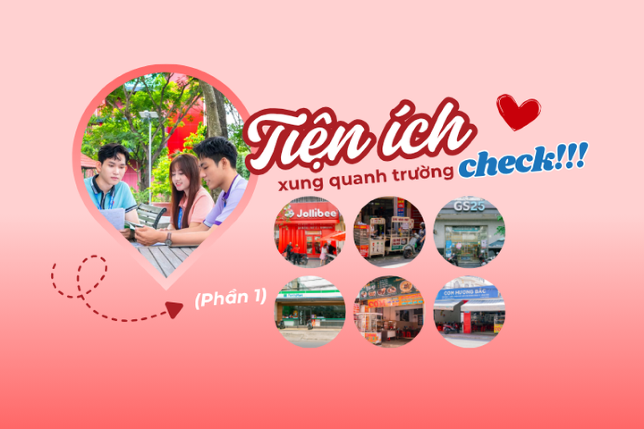 Tiện ích gần DNTU | Bỏ túi ngay để K22 không phải bỡ ngỡ (phần 1)